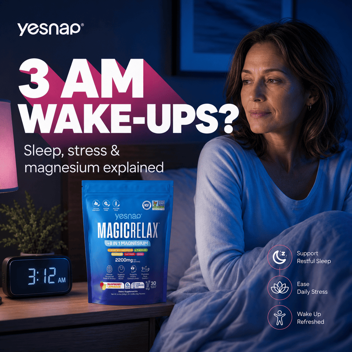 Why Do Women Over 40 Keep Waking Up at 3 AM?