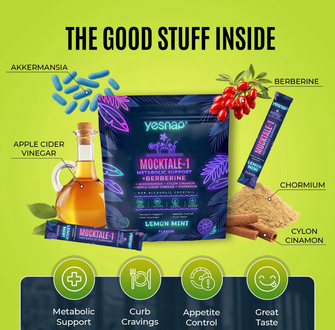 MOCKTALE-1™ GLP-1 Metabolic Burner
