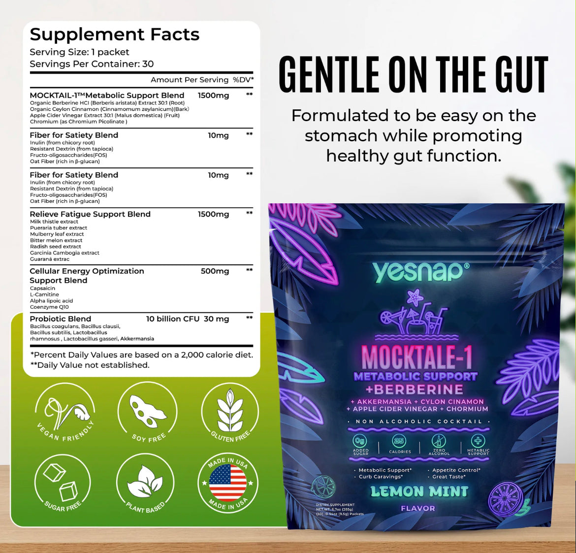 MOCKTALE-1™ GLP-1 Metabolic Burner