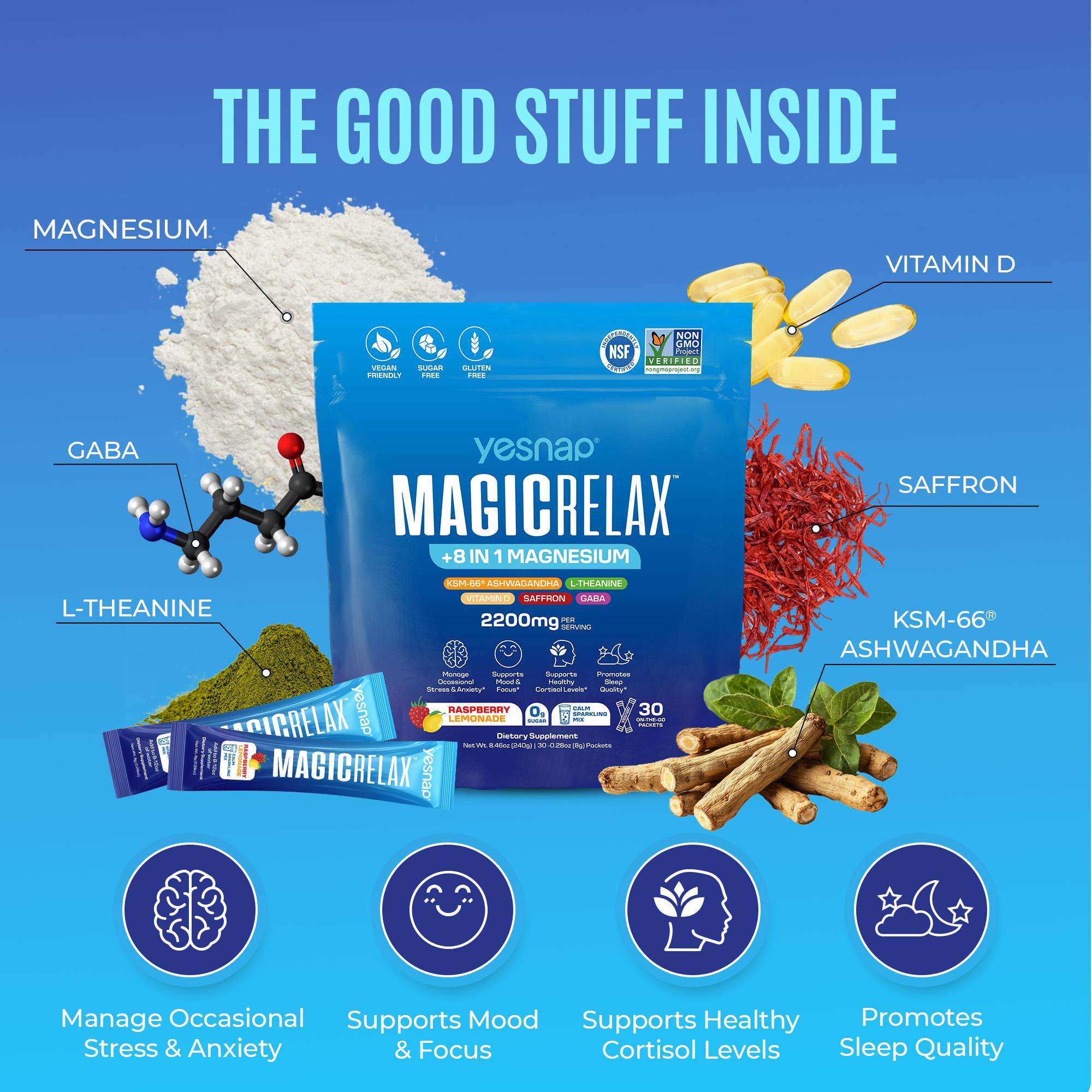 𝗬𝗲𝘀𝗻𝗮𝗽 MagicRelax™ 8-in-1 Magnesium Glute Booster