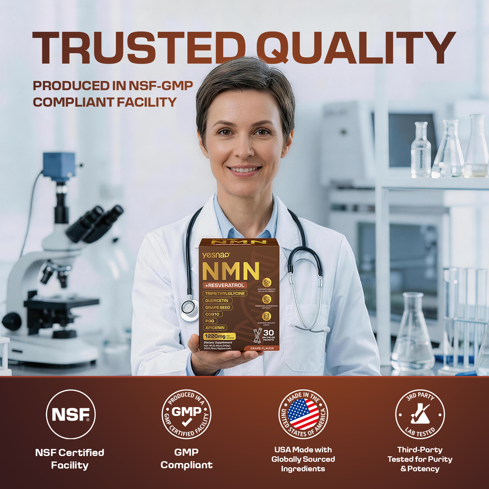 𝗬𝗲𝘀𝗻𝗮𝗽 NMN (Nicotinamide Mononucleotide)™