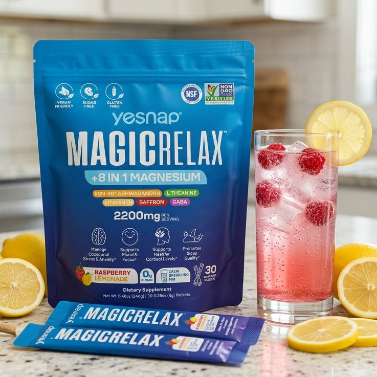 𝗬𝗲𝘀𝗻𝗮𝗽 MagicRelax™ 8-in-1 Magnesium Glute Booster