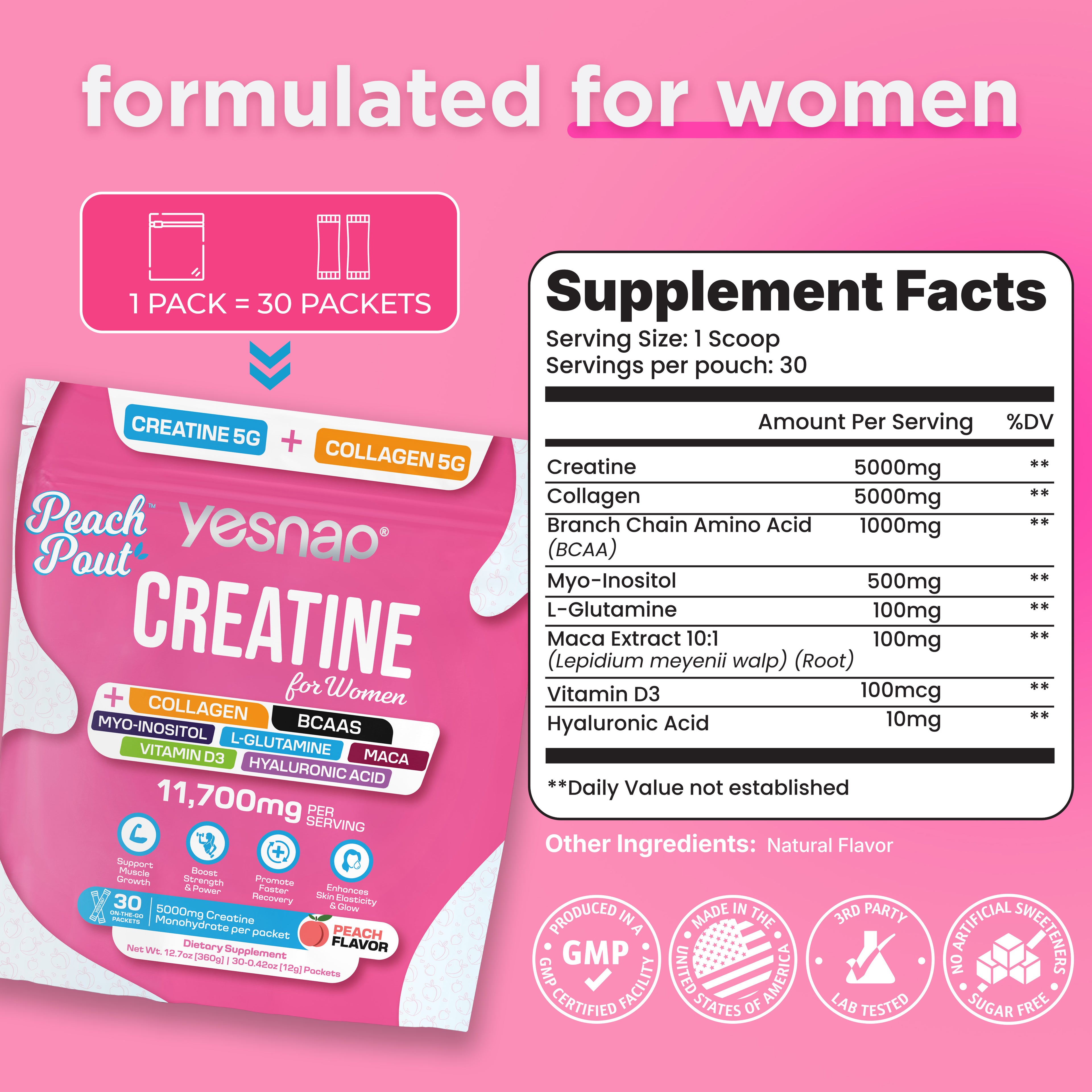 𝗬𝗲𝘀𝗻𝗮𝗽 Creatine™